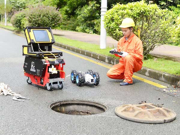 张店管道机器人检测